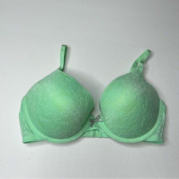 Xhilaration Green lace push up Bra 36D Intimates & Sleepwear - Picture 2 of 6